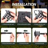 Solar Garden Yard Light (Pack of 6)