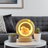 Moon LED Night Lamp with 3 Brightness Modes & Touch Control