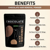 Chocolate Wax Powder for Hair Removal